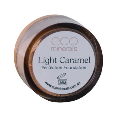 Eco Minerals Mineral Foundation Perfection (Dewy) Light Caramel 5g